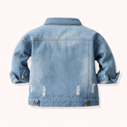Jongens Retro Spijkerjas met Stoere Details