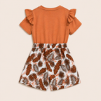 Meisjes zomer set 2-delig – top & short