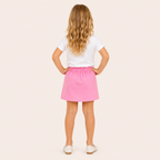 Meisjes 2-delige zomerset met t-shirt en rok