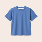 Basics Katoenen T-shirt met Korte Mouwen
