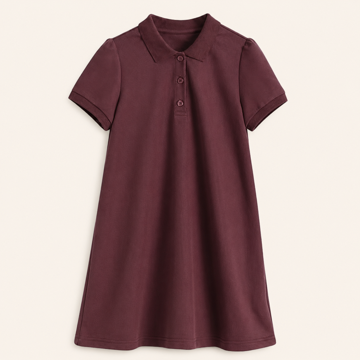 Polo Jurk met Korte Mouwen