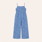 Jumpsuit met Bloemenprint en Spaghettibandjes