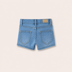 Meisjes Denim Short met Ster en Strass Details| 2 kleuren