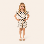 2-Delige Meisjesset met Stippenprint Top & Broek