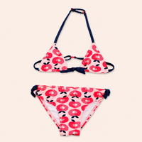 Meisjes Bikini Set Digitaal Geprinte Kleine Appel | Roze