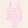 2-Delige Meisjes Bikini Set met Strikjesprint
