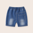 Jongens Denim Short met Ripped Details | 2 kleuren