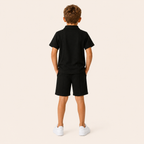 Jongens 2-delige Polo Zomerset met Rits