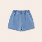 Stoere Denim Skort voor Meisjes - Rok-Short Combinatie
