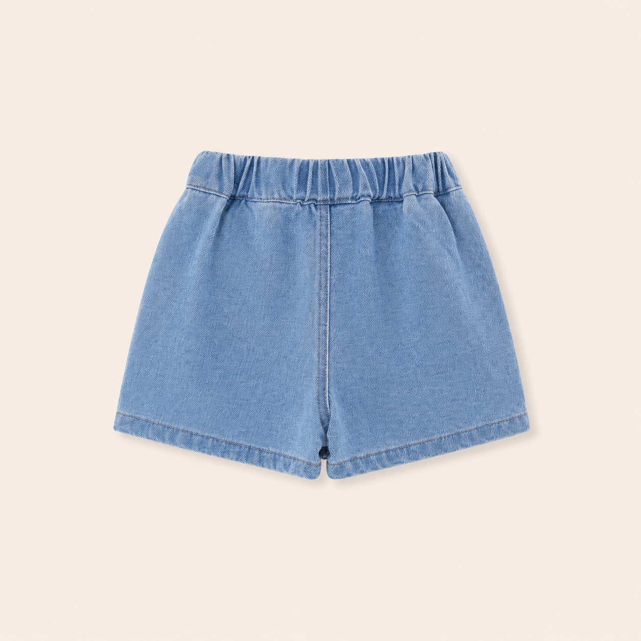 Stoere Denim Skort voor Meisjes - Rok-Short Combinatie