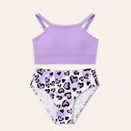 2-Delige Meisjes Bikini Set met Hartjesprint