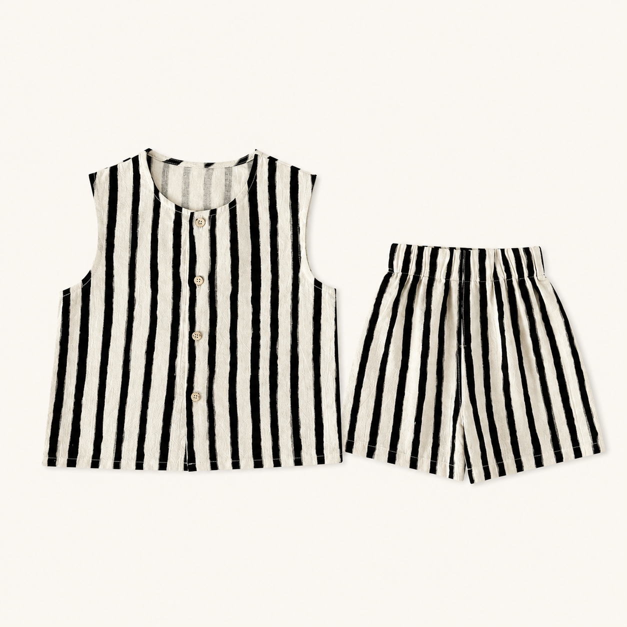 Meisjes 2-delige Katoenen Zomerset met Leuke Prints | 5 prints