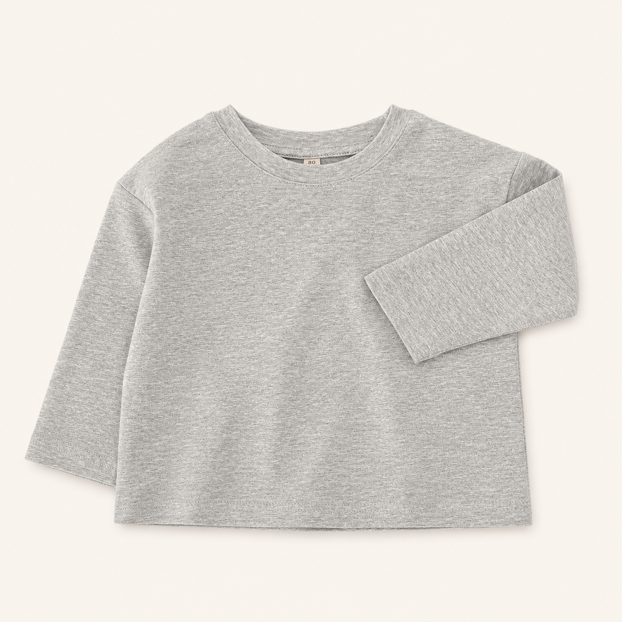 Meisjes Katoenen Longsleeve met Ronde Hals | 3 kleuren