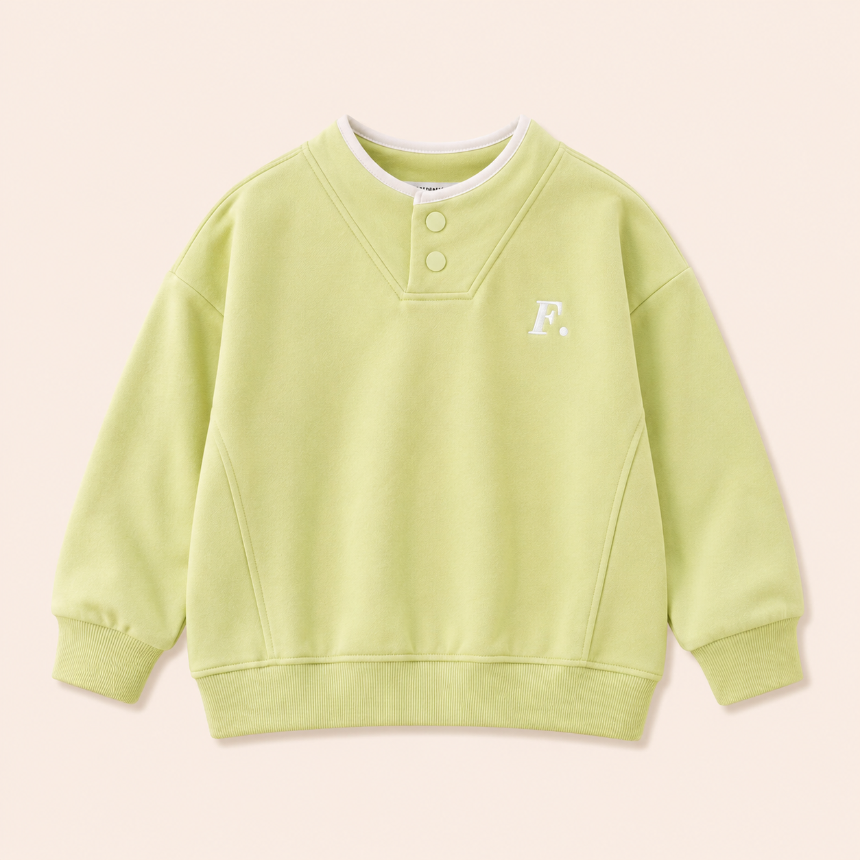 Jongens Sweatshirt met Contrasterende Kraag | 3 kleuren