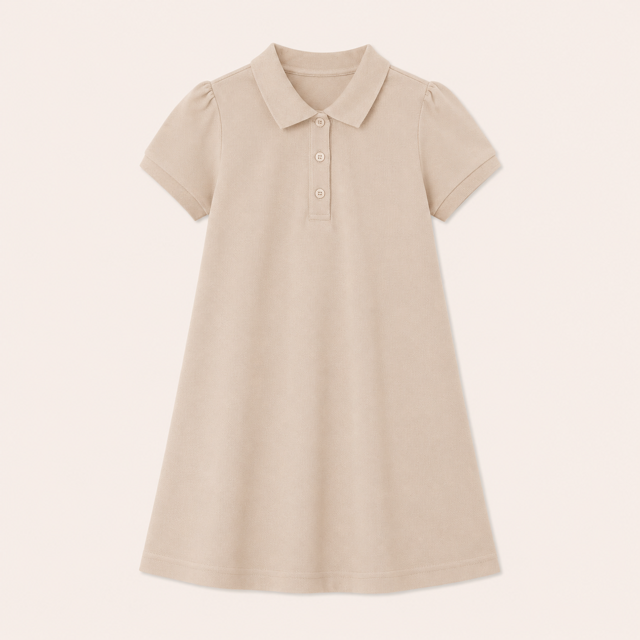 Polo Jurk met Korte Mouwen