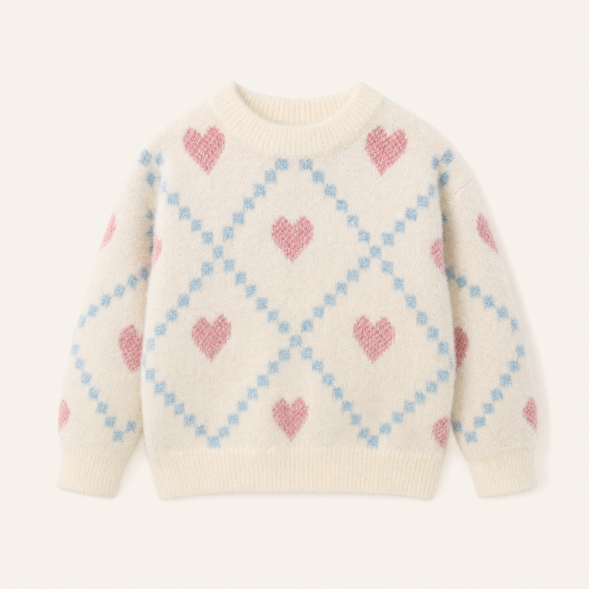 Trui beige voorkant