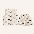 Meisjes 2-delige Katoenen Zomerset met Leuke Prints | 5 prints