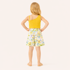 Zomers & Super Schattig - 2 - Delige Meisjes Set met Strik en Bloemshort