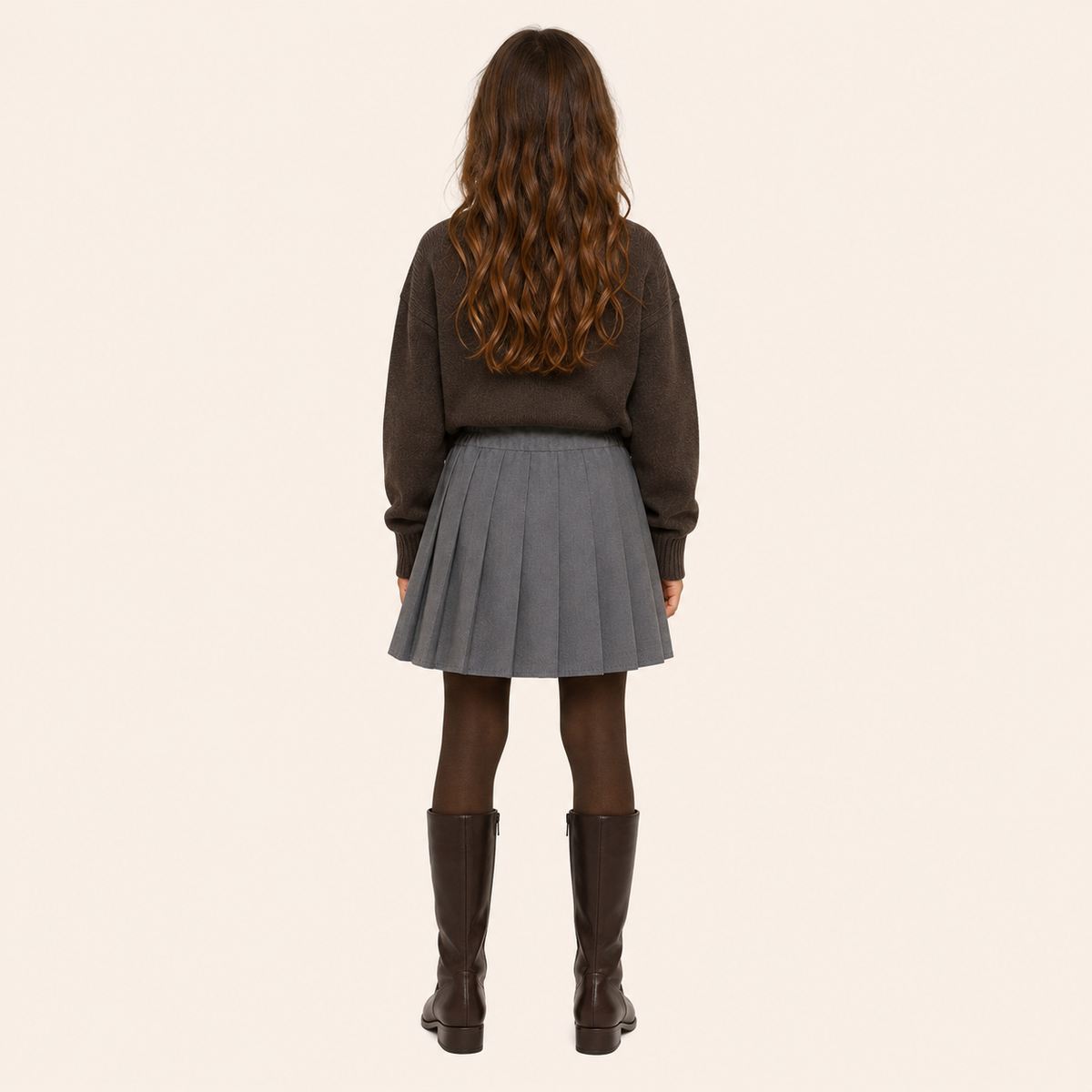 Meisjes Plisserok Effen Kleur | 5 kleuren