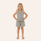 Meisjes 2-delige Katoenen Zomerset met Leuke Prints | 5 prints