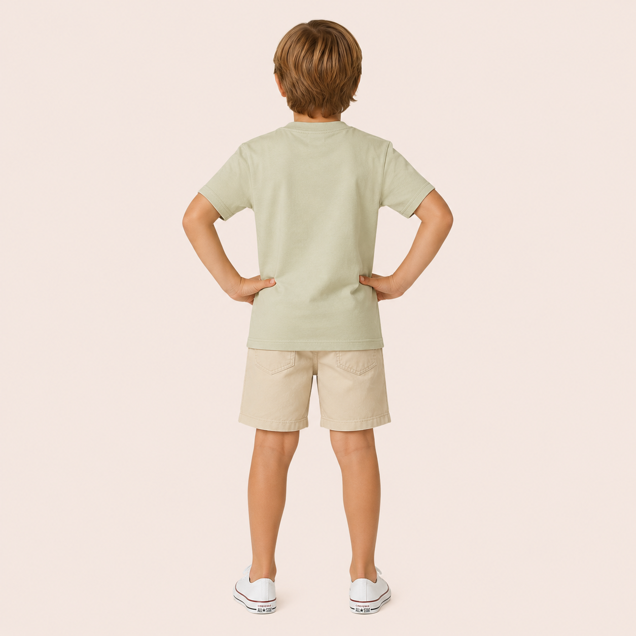 Basic Katoenen T-shirt met Korte Mouwen | 4 kleuren