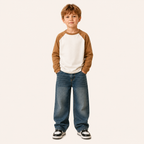 Jongens Straight-Leg Jeans | 4 kleuren