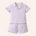 Jongens 2-delige Katoenen Zomerset met Overhemd en Short