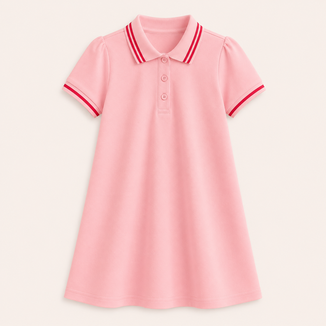 Polo Jurk met Korte Mouwen