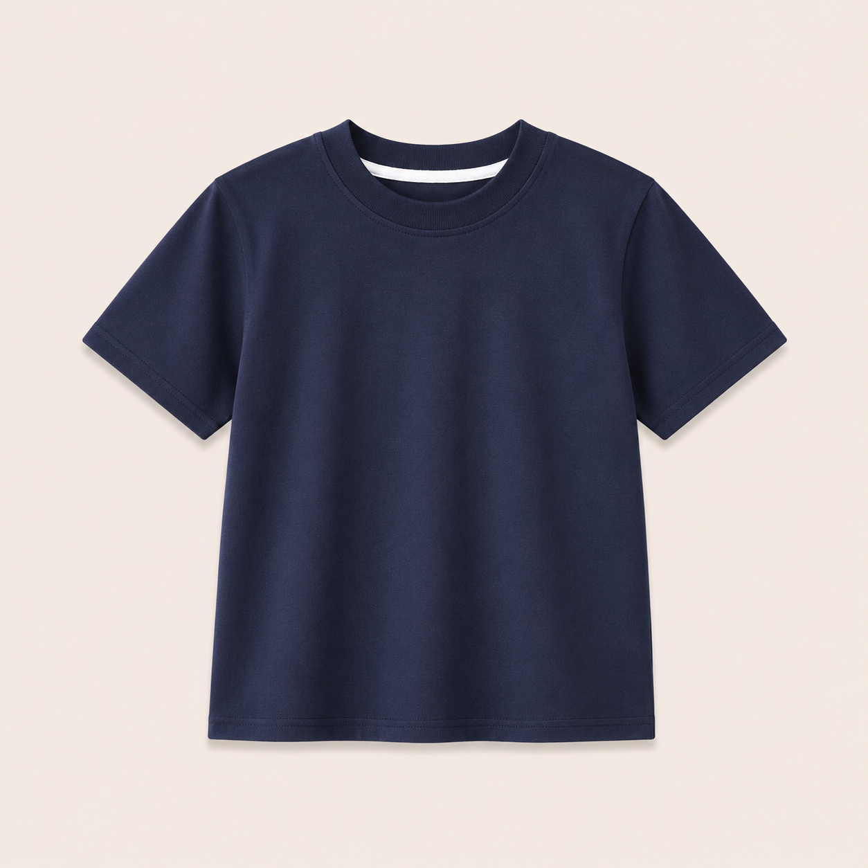 Basic Katoenen T-shirt met Korte Mouwen | 2 kleuren