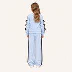 Meisjes Joggingset met Strikjes - model achterkant