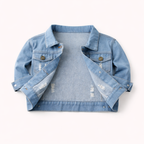 Jongens Retro Spijkerjas met Stoere Details