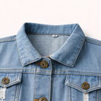 Jongens Retro Spijkerjas met Stoere Details