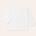 Meisjes Katoenen Longsleeve met Ronde Hals | 3 kleuren