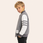 Jongens Trendy Herfst- en Winterjas met Rits | 2 kleuren