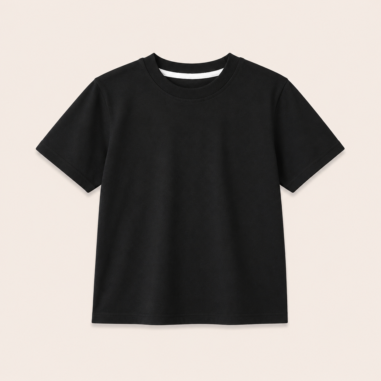 Basic Katoenen T-shirt met Korte Mouwen | 2 kleuren